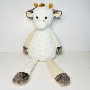 Aurora World Purely Luxe Giraffe Stuffed Animal Plush Toy White Brown Soft